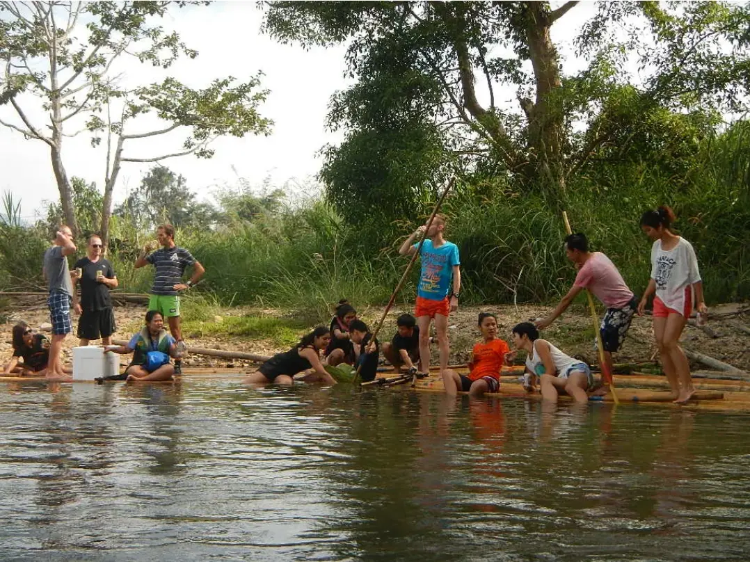 Enjoy Chiang Mai Bamboo Rafting Along the Mae Wang River Enjoy Chiang Mai Bamboo Rafting Along the Mae Wang River in Chiang Mai - Photo 2