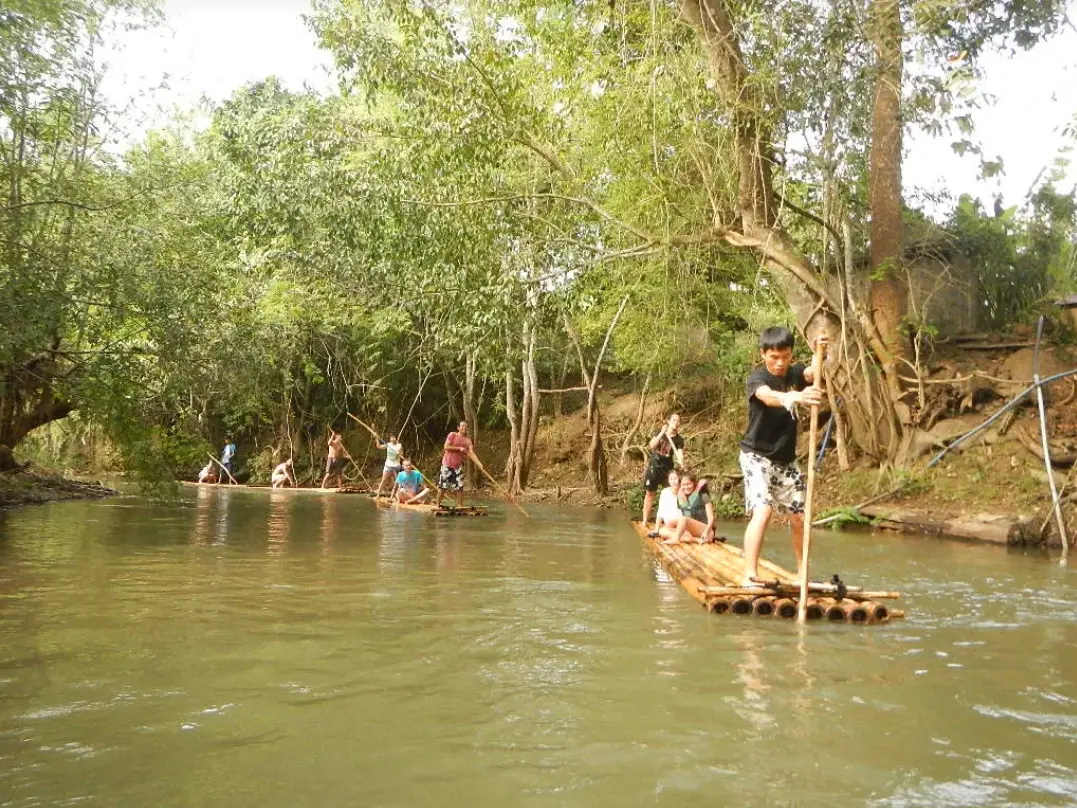 Enjoy Chiang Mai Bamboo Rafting Along the Mae Wang River Enjoy Chiang Mai Bamboo Rafting Along the Mae Wang River in Chiang Mai - Photo 4