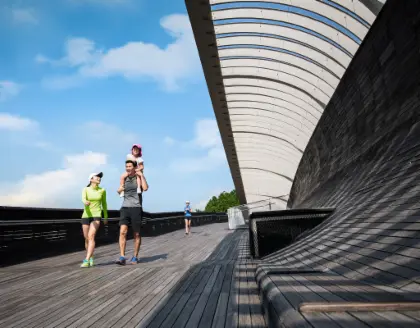 Singapore Mount Faber Trails and Garden Tea Private Guided Tour in Singapore