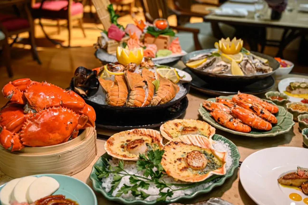 The Dining Room at Grand Hyatt Erawan in Bangkok