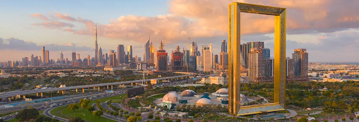 Dubai Frame in Dubai