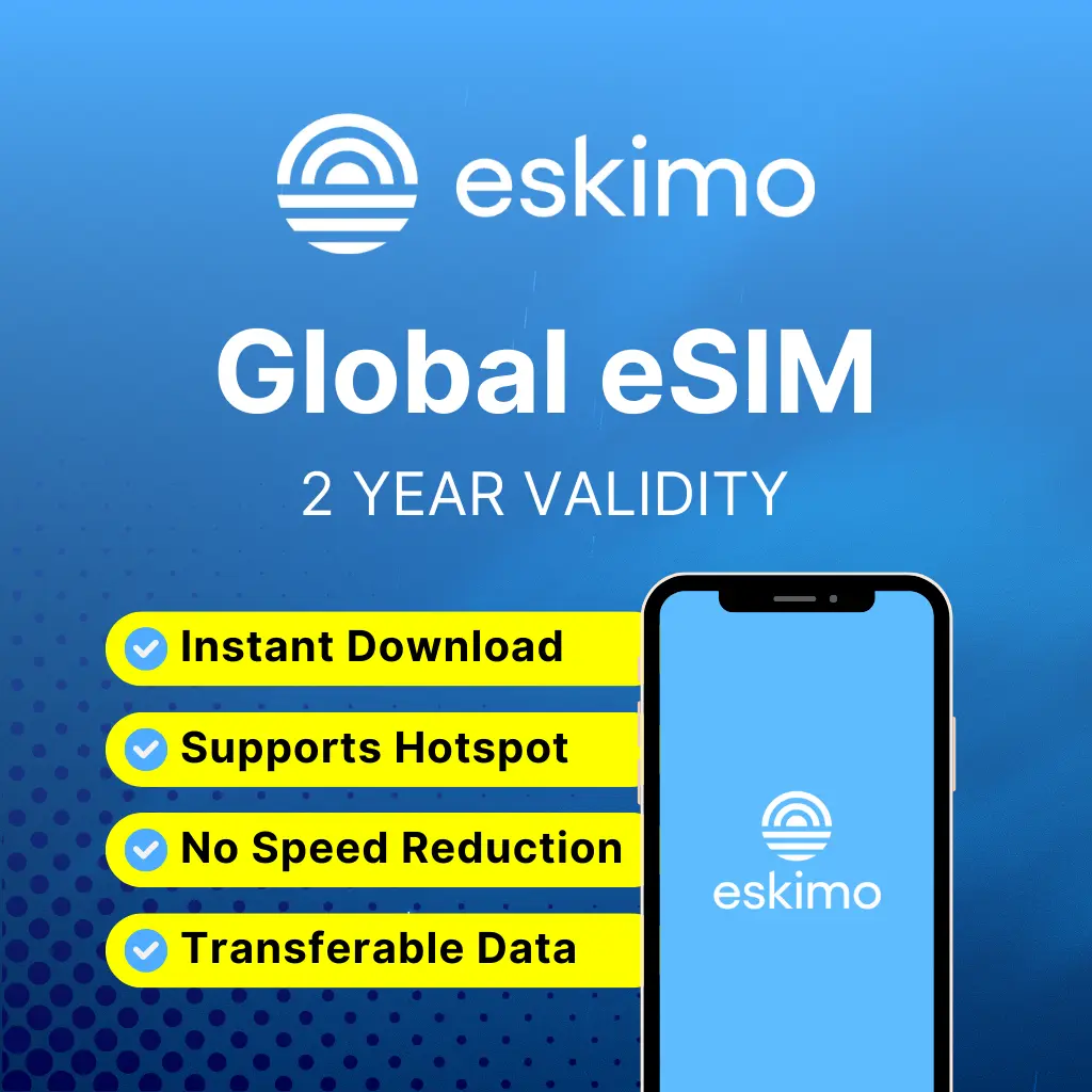 Eskimo Global E-SIM in Singapore - Photo 2