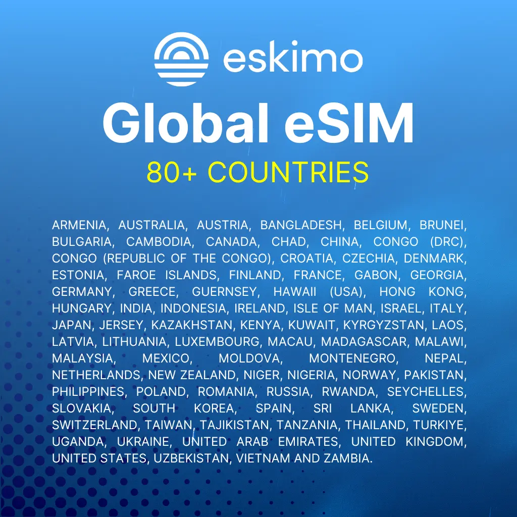 Eskimo Global E-SIM in Singapore - Photo 4