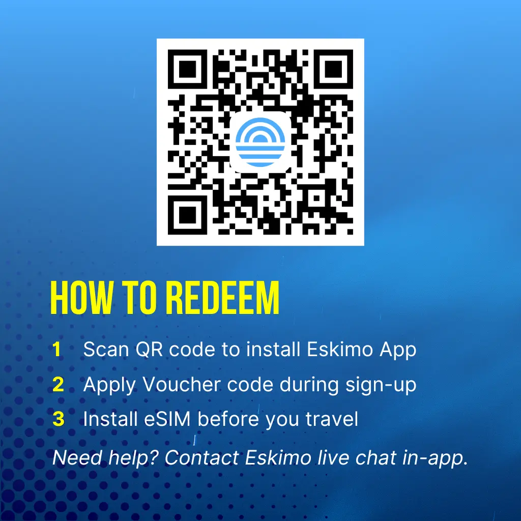 Eskimo Global E-SIM in Singapore - Photo 6
