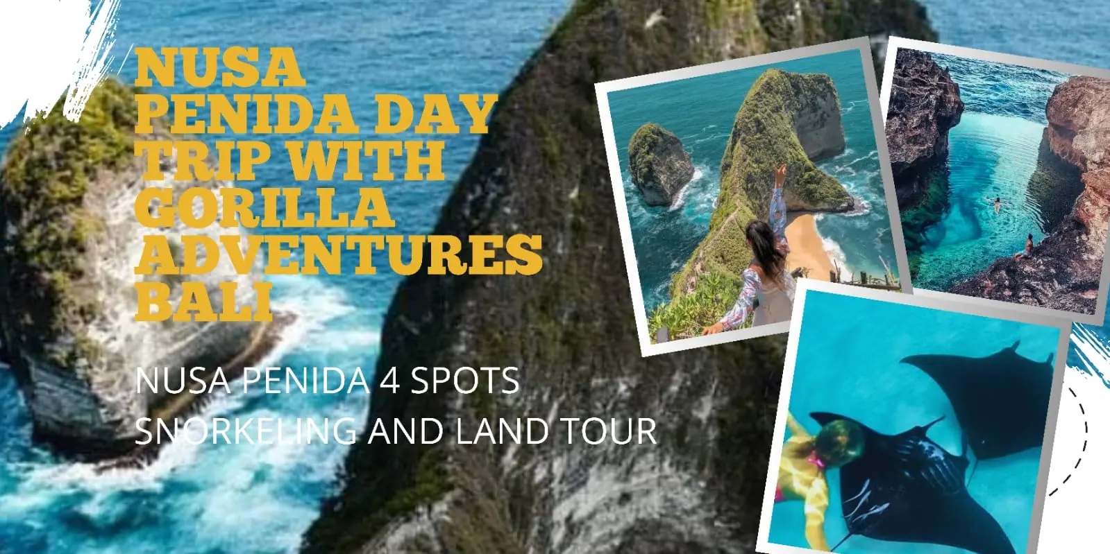 Nusa Penida West Tour + Manta Snorkeling from Bali in Bali