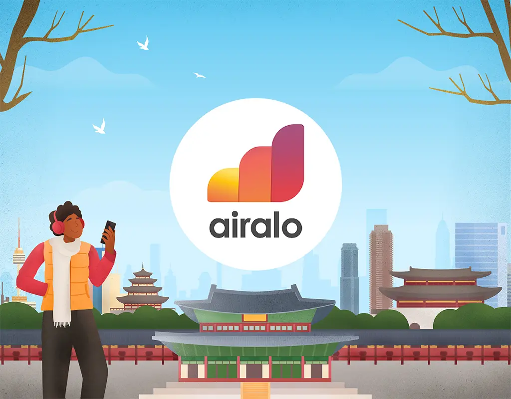 Airalo South Korea  e-Sim Package in Seoul