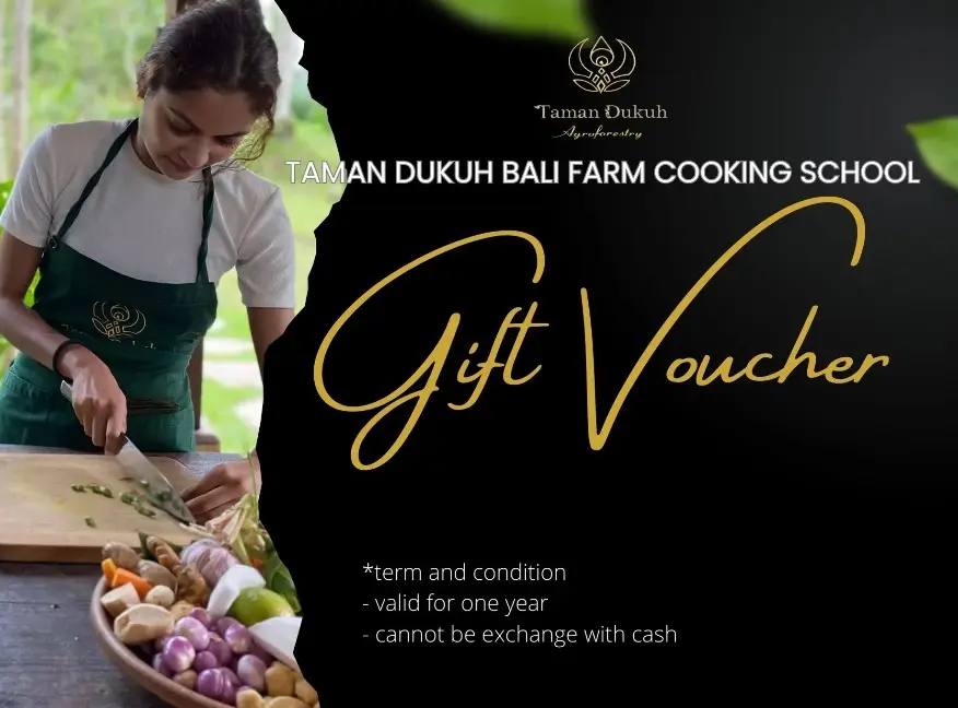 Cooking Classes Gift Voucher in Bali