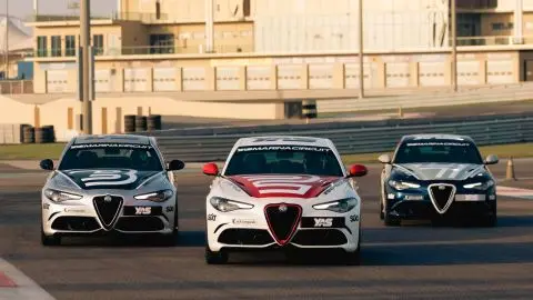 Passenger Ride Experience - Alfa Romeo Giulia Quadrifoglio in Abu Dhabi