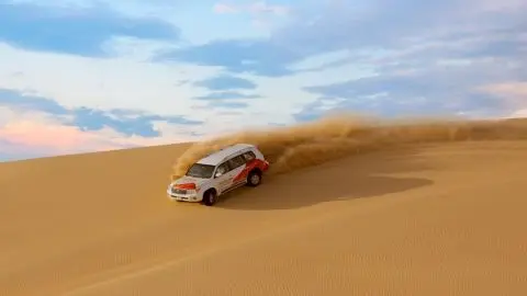 Romantic Dinner In the Middle of the Desert - Private Car for up to 4 people in Abu Dhabi
