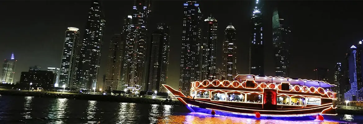 Dhow Cruise Dinner - Marina in Dubai
