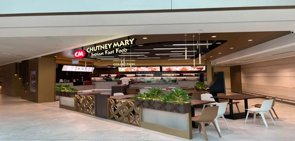 Chutney Mary Indian Fast Food - T2, Changi Airport Singapore (Landside) in Singapore