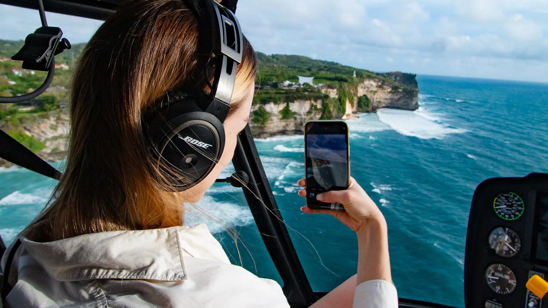 10 Min - 100 Min Bali Helicopter Tours | Departing from Nusa Dua in Bali