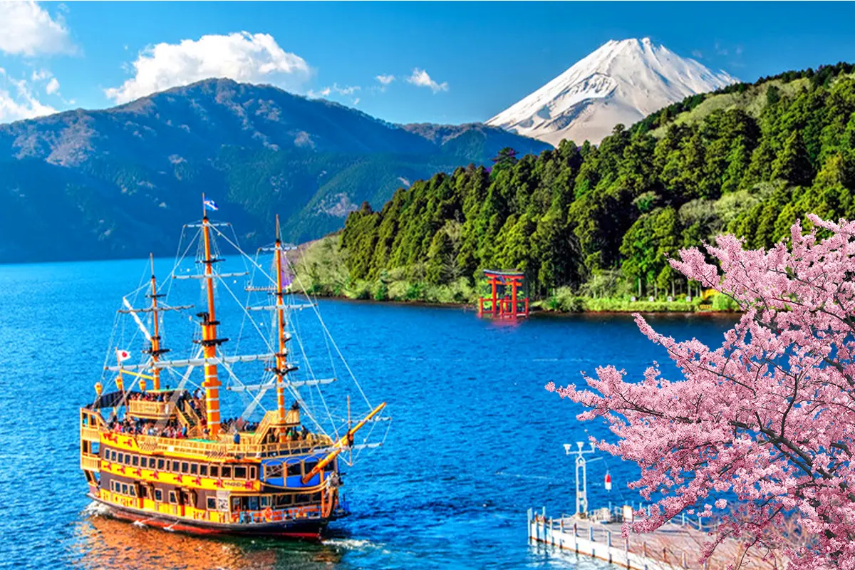 Mount Fuji and Hakone Day Tour: Land, Sea, and Sky Adventure with Ropeway |Tokyo in Tokyo