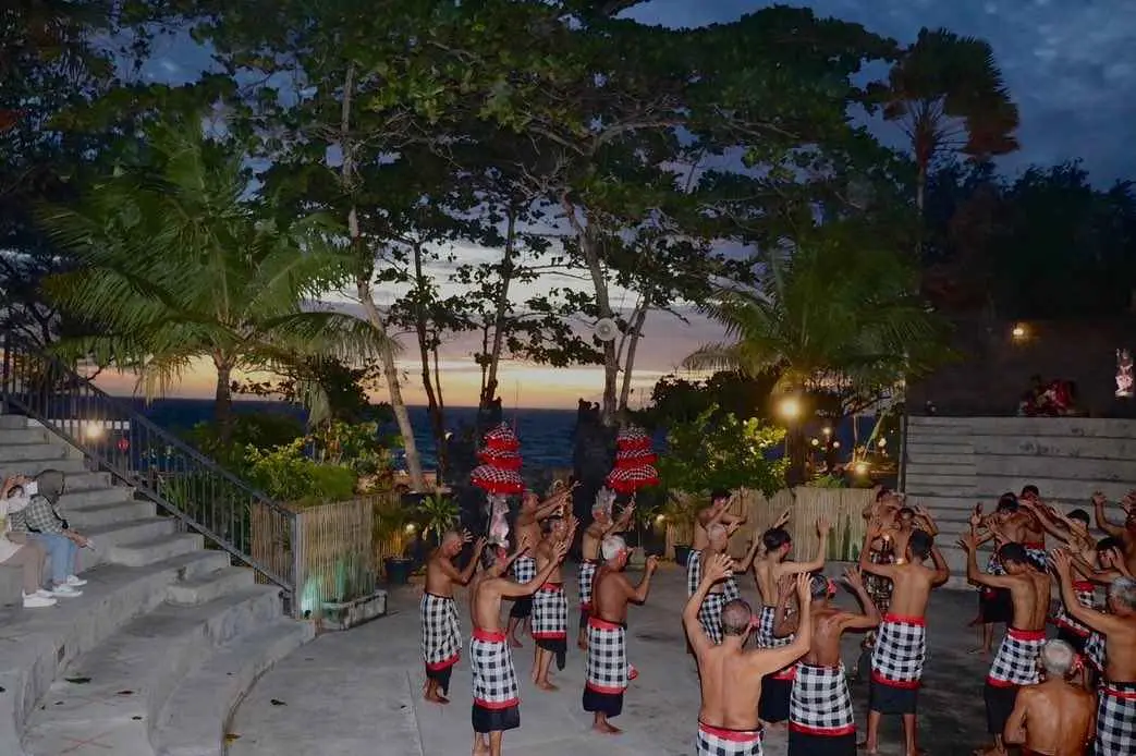Kecak at Tanah Lot Temple Kecak at Tanah Lot Temple in Bali - Photo 3