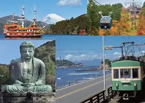 [Official Ticket] Hakone/Hakone-Kamakura/Fuji-Hakone Free Pass in Tokyo