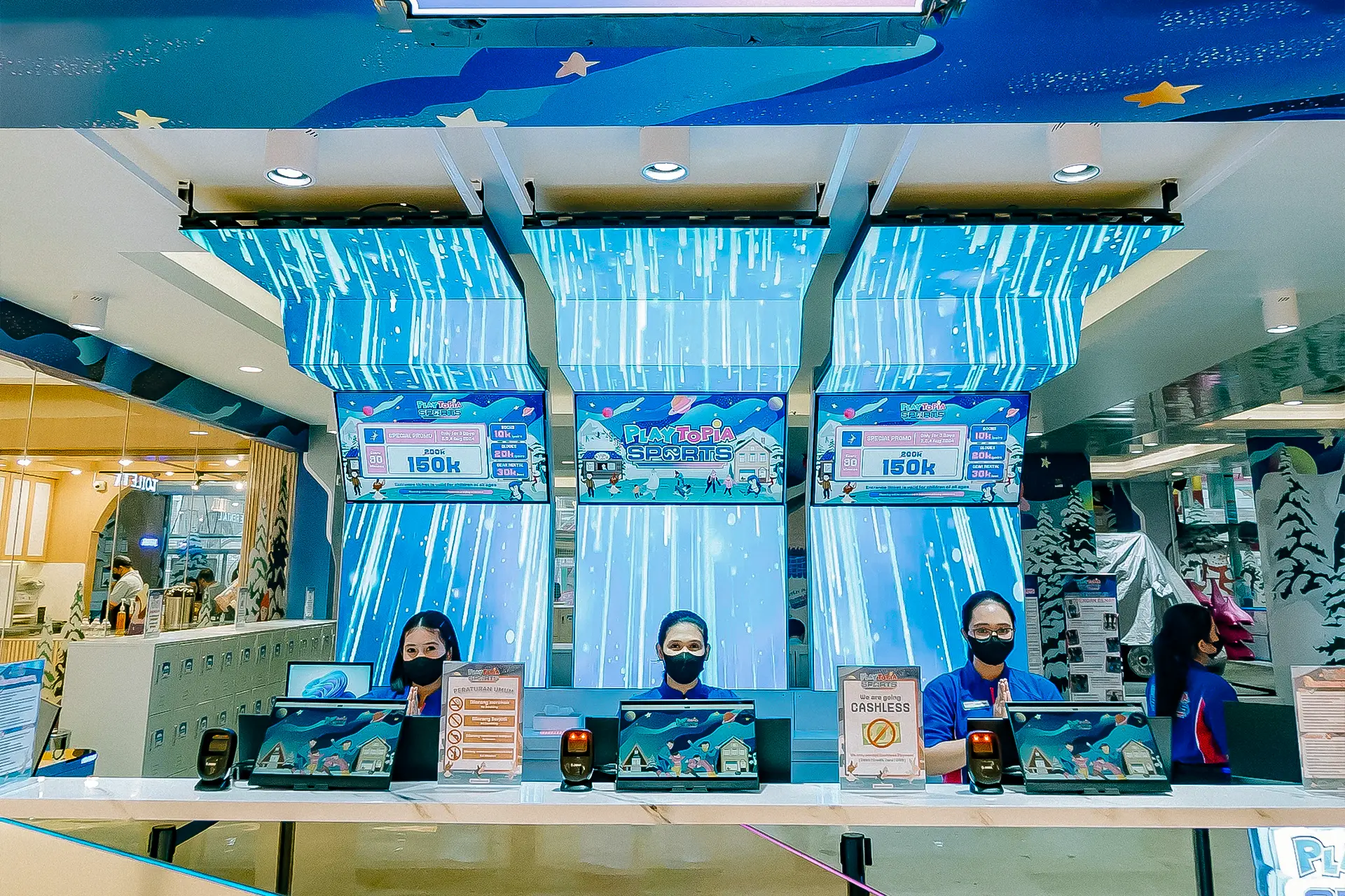 Playtopia Sports Ice Skating Supermal Karawaci in Jakarta