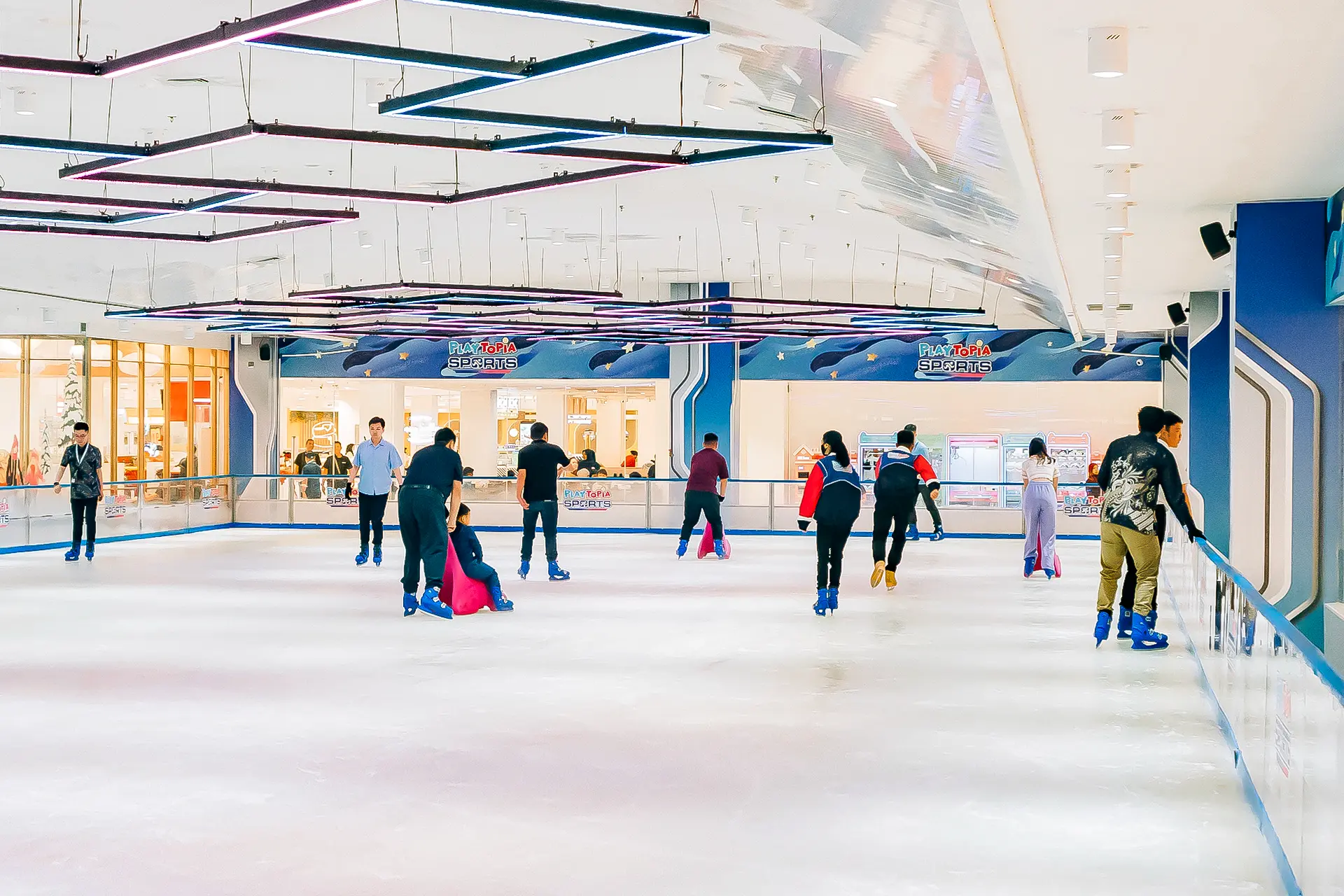 Playtopia Sports Ice Skating Lippo Mall Puri in Jakarta