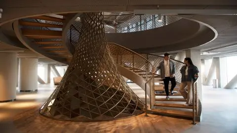 Edge Walk at Sky Views Observatory in Dubai - Photo 3