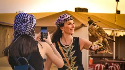 Dubai: Sunset Camel Safari, Stargazing, BBQ at Al Khayma in Dubai - Photo 3