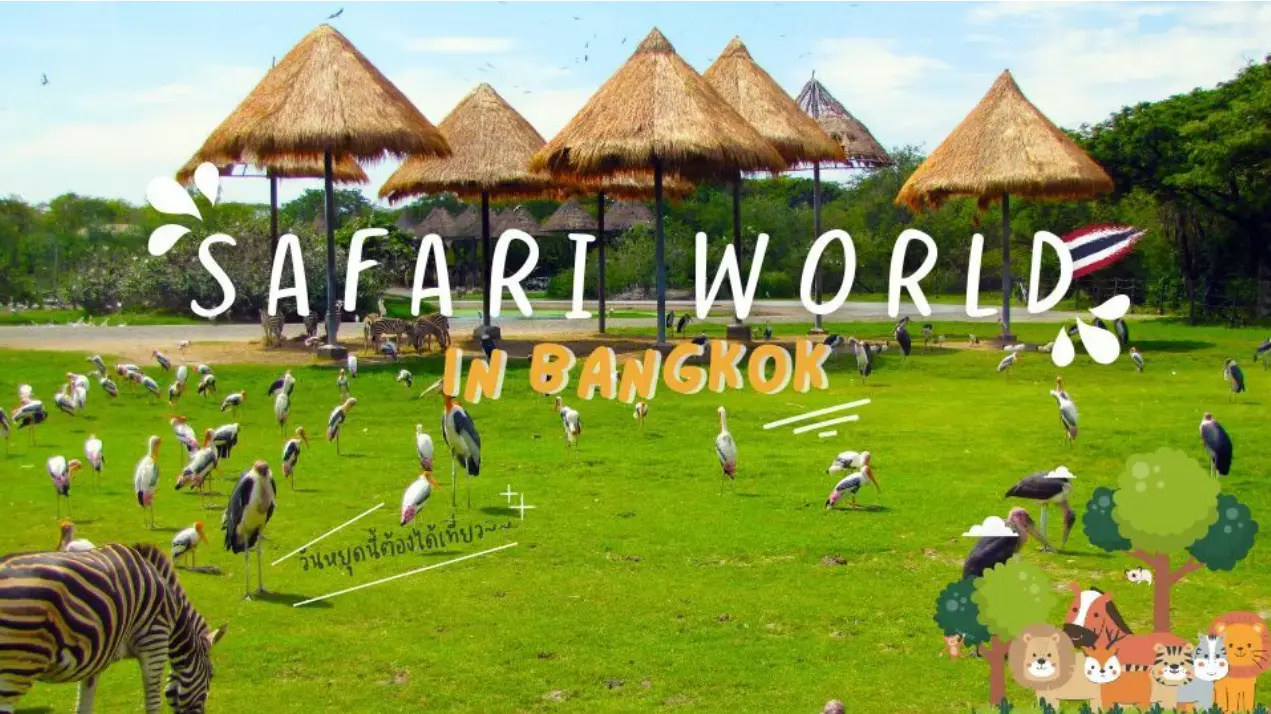 Safari World Bangkok Include Share Transfers Service Tour Meet-up location MBK Center, Asoke (Get Special Privileges at MBK Center) in Bangkok