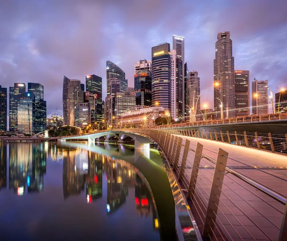Singapore Marina Bay Night Walk with Spectra & Garden Rhapsody Shows in Singapore