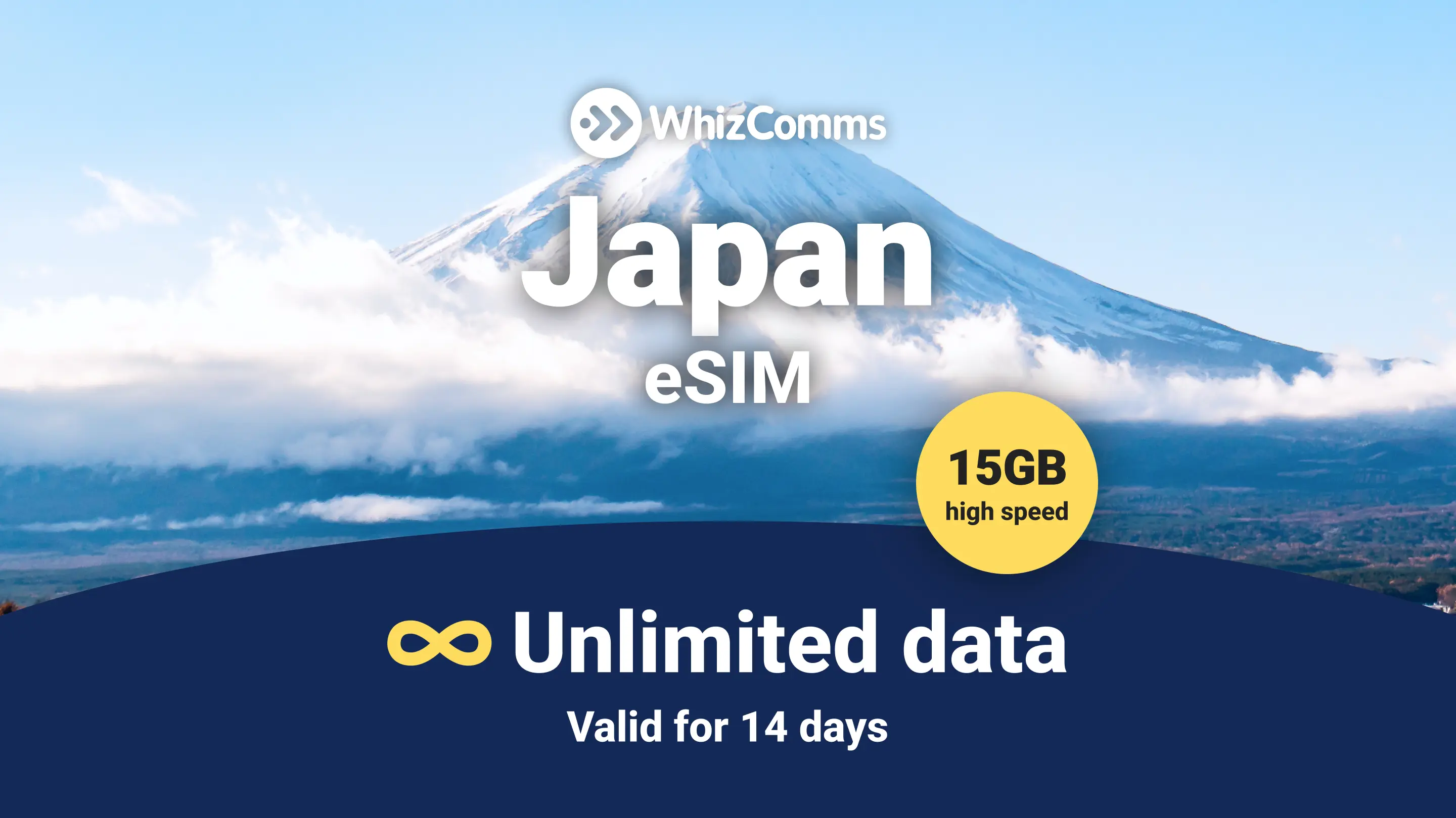 14-Day 15GB Unlimited Japan Traveller eSIM – Instant Activation & Nationwide Coverage in Tokyo