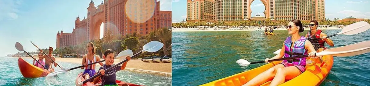 Kayaking in Dubai