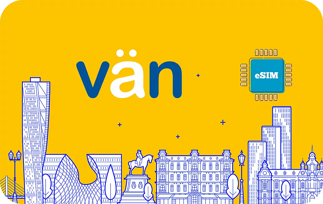 Airalo Sweden e-Sim Package in Stockholm