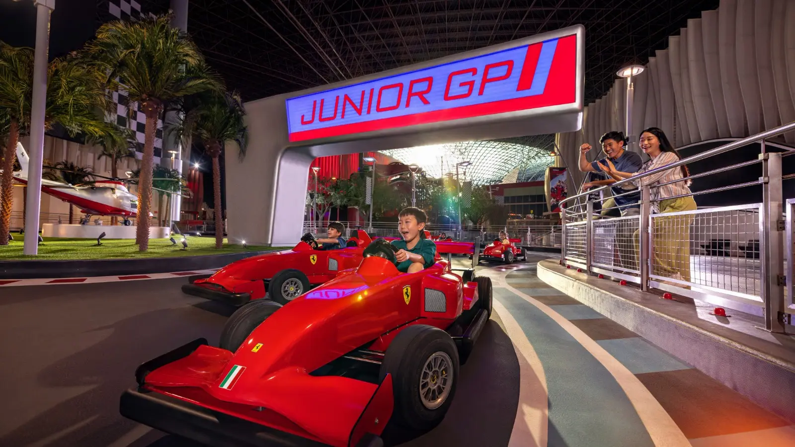 Ferrari World Yas Island in Abu Dhabi