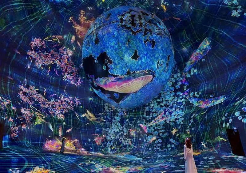 teamLab Phenomena Abu Dhabi in Abu Dhabi