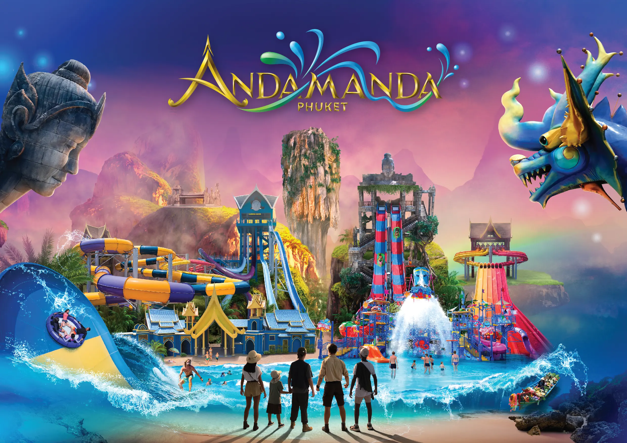 Andamanda Phuket Waterpark in Phuket