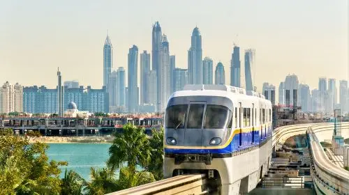 Dubai Palm Monorail train ticket Transport Passes in Dubai