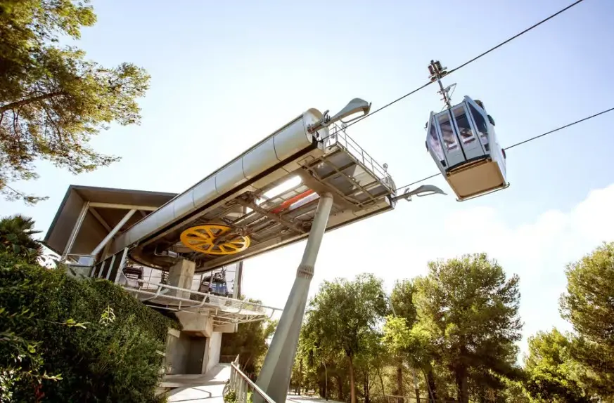 Barcelona: Montjuïc Cable Car Roundtrip Ticket Barcelona: Montjuïc Cable Car Roundtrip Ticket in Barcelona - Photo 6