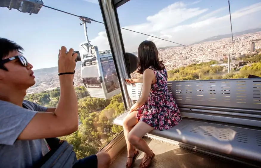 Barcelona: Montjuïc Cable Car Roundtrip Ticket Barcelona: Montjuïc Cable Car Roundtrip Ticket in Barcelona - Photo 9