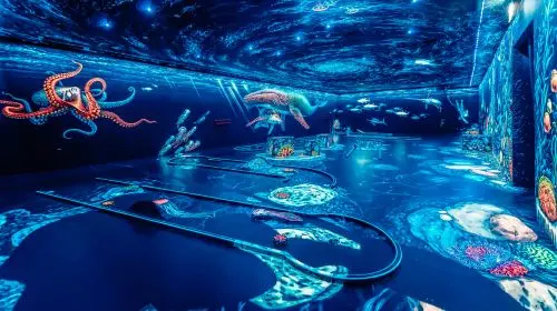 3D Blacklight Minigolf Dubai in Dubai - Photo 2
