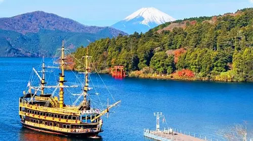 Hakone Owakudani and Lake Yamanaka Day Tour, Free Hakone Ropeway, Optional 9-Person Small Group Transfer in Tokyo