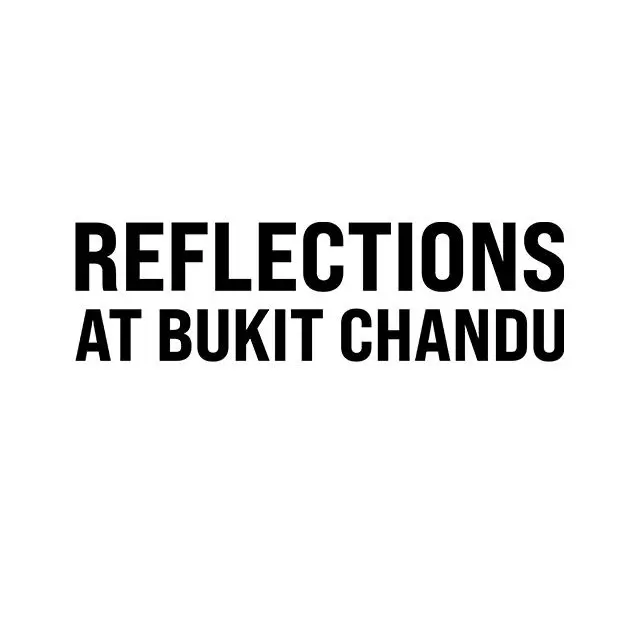 Reflections at Bukit Chandu in Singapore