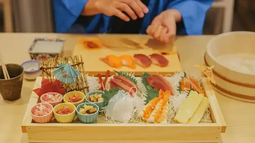 Popular Sushi Making Class near Tokyo Tower in Tokyo