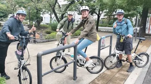 Tokyo downtown bicycle tour Tokyo Backstreets Bike Tour Day Tours Tokyo downtown bicycle tour Tokyo Backstreets Bike Tour Day Tours in Tokyo - Photo 5
