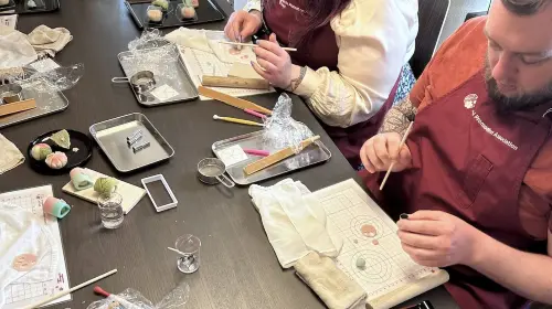 Tokyo Nerikiri Wagashi-Making with Tea Ceremony in Tokyo - Photo 4