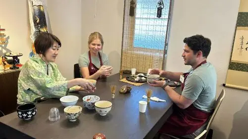 Tokyo Nerikiri Wagashi-Making with Tea Ceremony in Tokyo - Photo 9