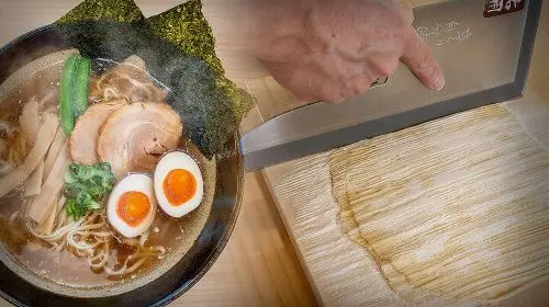RAMEN Noodle Making Experience! Made from flour in 30min! in Tokyo