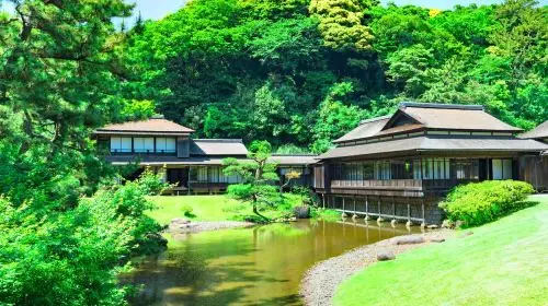 Sankeien Garden in Tokyo