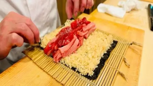 160 Sushi Murayama - A popular Instagram-famous sushi restaurant in Ginza, Tokyo, Japan, where the snow is uniquely beautiful in Tokyo - Photo 4