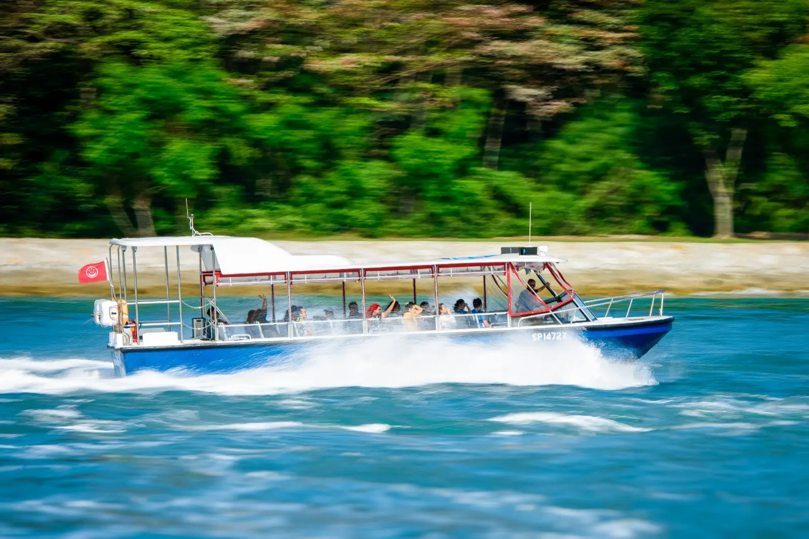 Albatross Hop-On Hop-Off Speedboat Pass (1-Day Unlimited Speedboat Rides) in Singapore
