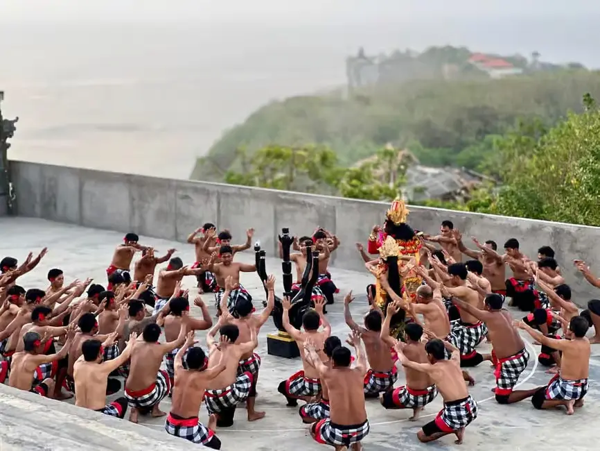 Kecak Fire Dance Karang Boma Cliff Uluwatu Kecak Fire Dance Karang Boma Cliff Uluwatu in Bali - Photo 2