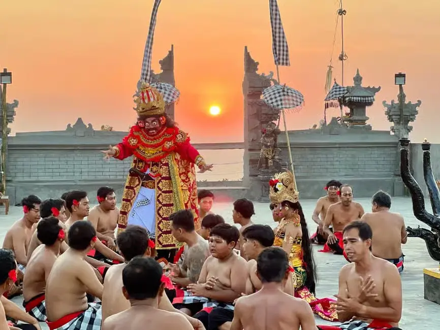 Kecak Fire Dance Karang Boma Cliff Uluwatu Kecak Fire Dance Karang Boma Cliff Uluwatu in Bali - Photo 3