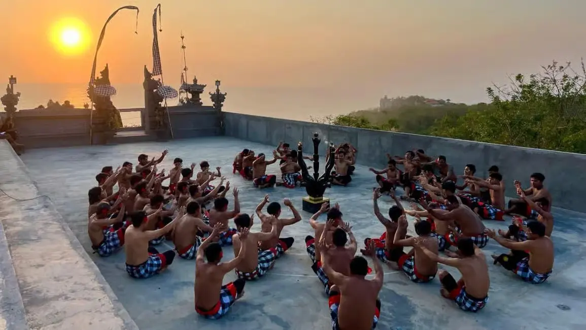 Kecak Fire Dance Karang Boma Cliff Uluwatu Kecak Fire Dance Karang Boma Cliff Uluwatu in Bali - Photo 4