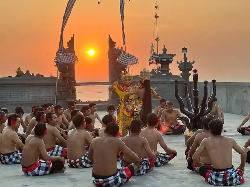 Kecak Fire Dance Karang Boma Cliff Uluwatu Kecak Fire Dance Karang Boma Cliff Uluwatu in Bali - Photo 6