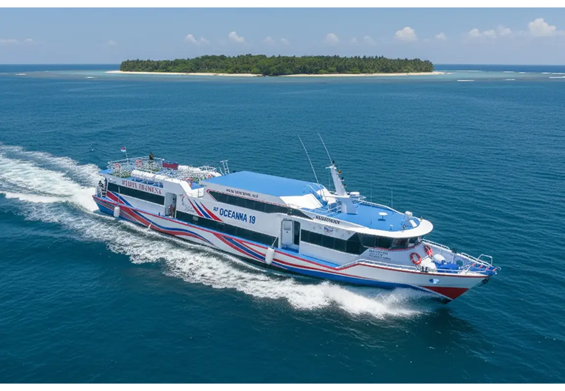 Fast Ferry Ticket from Padang Bai to Gili Island/Lombok by Wijaya Tramena in Bali